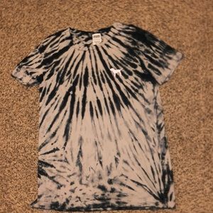 Pink Victoria Secret Tie Die Shirt